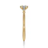 Pierścionek złoty z diamentami AJPZ_068